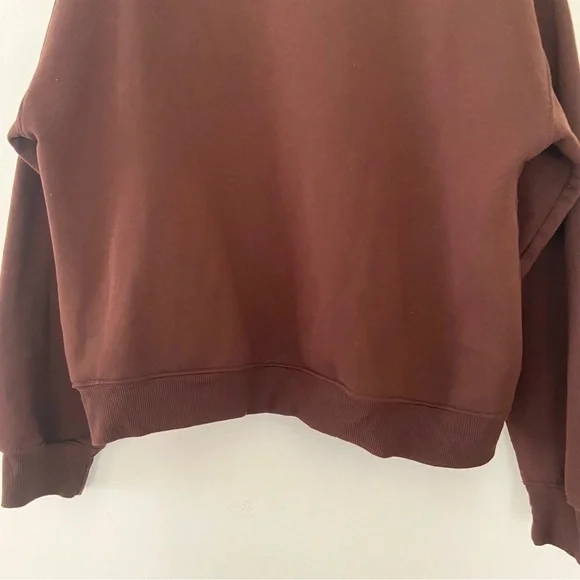 Disney Mickey Mouse Cowboy Pullover Crew Sweatshirt Size M Western Horseshoe - Picture 10 of 12